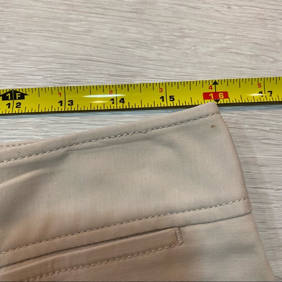 Ann Taylor Cream Wide-Leg Trousers - Picture 10 of 12